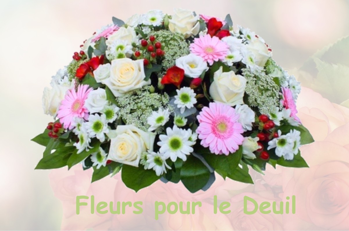 fleurs deuil BEAUZELLE